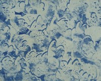 Framed Textures in Blue II