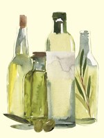 Framed Olive Oil Set I