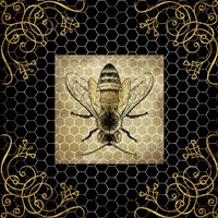 Framed 'Golden Honey Bee 2' border=