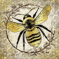 Framed 'Honey Bee 2' border=