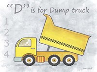 Framed Dump Truck