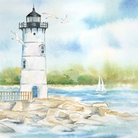 Framed East Coast Lighthouse I