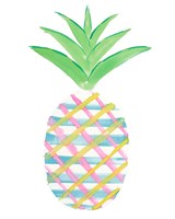 Framed 'Punched Up Pineapple I' border=