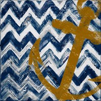 Framed Nautical Chevron I