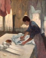 Framed Woman Ironing, c. 1876-1877