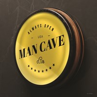 Framed Man Cave Sign