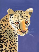 Framed Colorful Cheetah