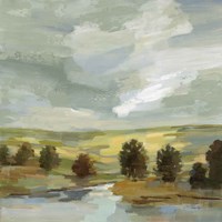 Framed Country Landscape