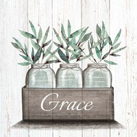 Framed 'Grace' border=