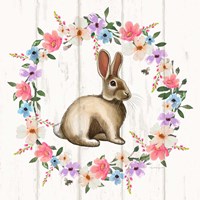 Framed Bunny Wreath