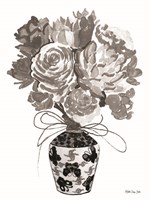 Framed Gray Bouquet