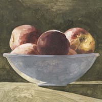 Framed Bowl of Peaches II