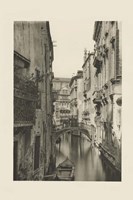 Framed Vintage Views of Venice IV