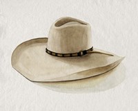 Framed Cowboy Hat I