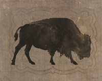Framed Buffalo Impression 1