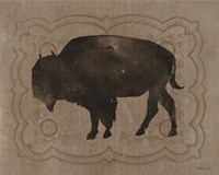 Framed Buffalo Impression 2