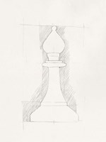 Framed Chess Set Sketch VI