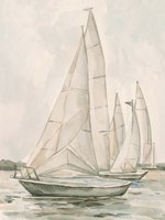 Framed Sail Scribble II