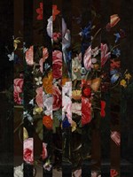 Framed Masked Flemish Bouquet I