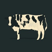 Framed 'Refined Holstein V' border=