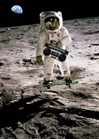 Framed Moonskating (NASA)