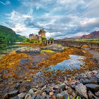 Framed Eilean Donan Castle