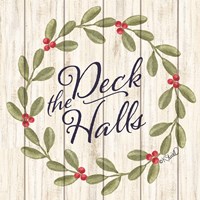 Framed Deck the Halls