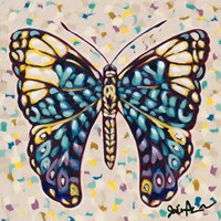 Framed Pop Butterfly II