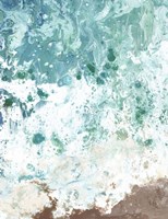 Framed Ocean Tide Abstract II