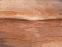 Framed Abstract Desert I
