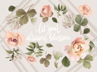 Framed Let Your Dreams Blossom