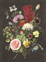 Framed Vintage Bouquet