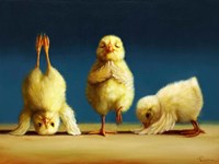 Framed Yoga Chicks