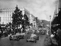 Framed Start of the 1933 Nice Grand Prix