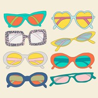 Framed Retro Sunglasses