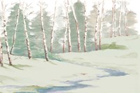 Framed Winter Landscape