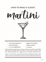 Framed Martini