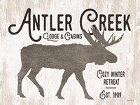 Framed Antler Creek