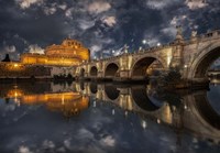 Framed Arches and Clouds