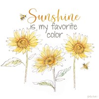 Framed 'Be My Sunshine VI' border=