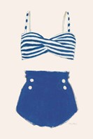 Framed Retro Swimwear II