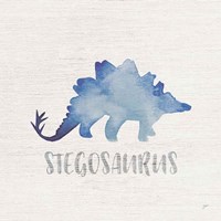 Framed 'Stegosaurus Sq' border=