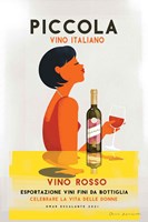 Framed Vino Rosso I