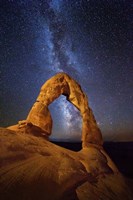 Framed Delicate Arch Milky Way