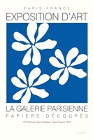 Framed Fleurs de Matisse I