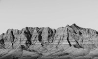 Framed Badlands BW