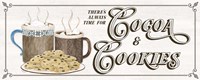 Framed Hot Chocolate Season Panel III-Cocoa & Cookies