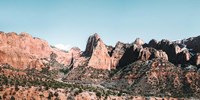 Framed Kolob Canyons II Color