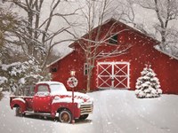 Framed Truck Full of Sleds