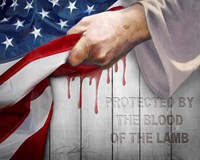 Framed Protected By the Blood of the Lamb